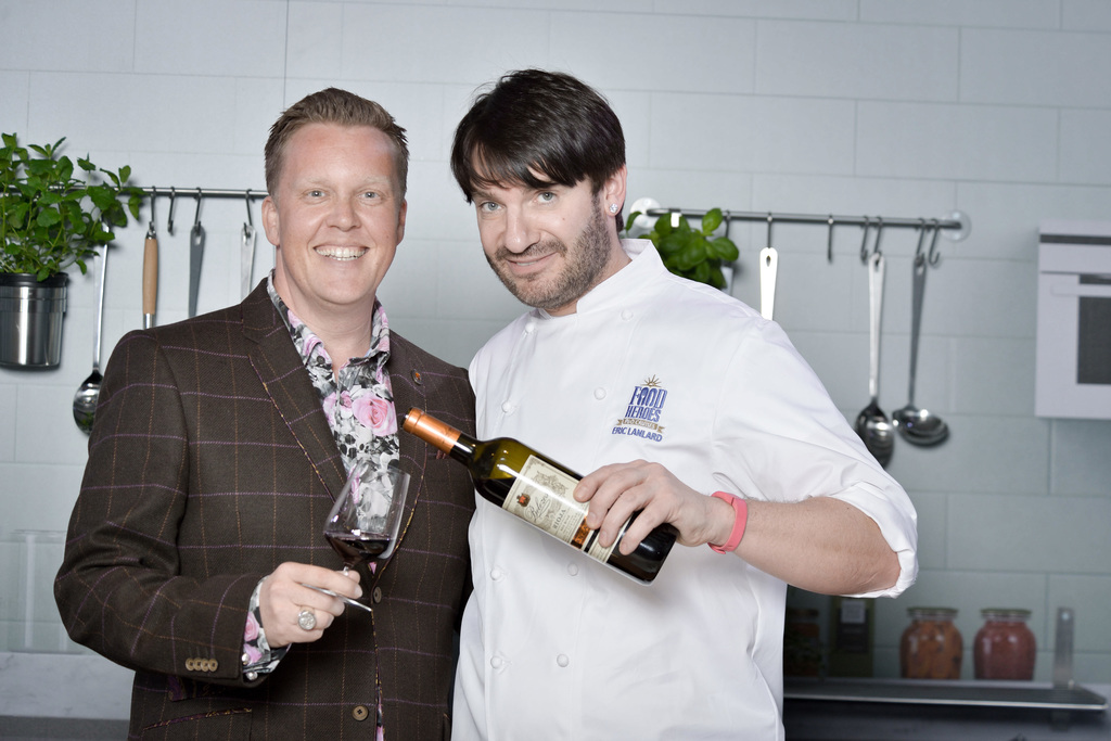 OllySmith and Eric Lanlard