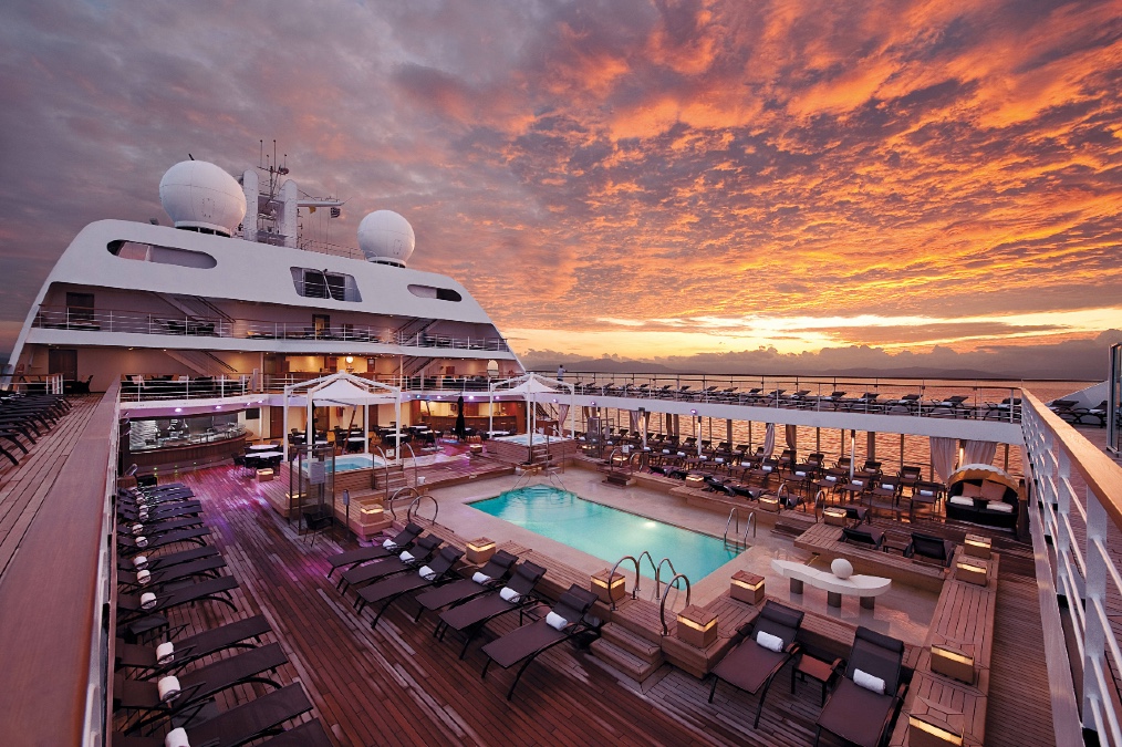 Seabourn cruises deck