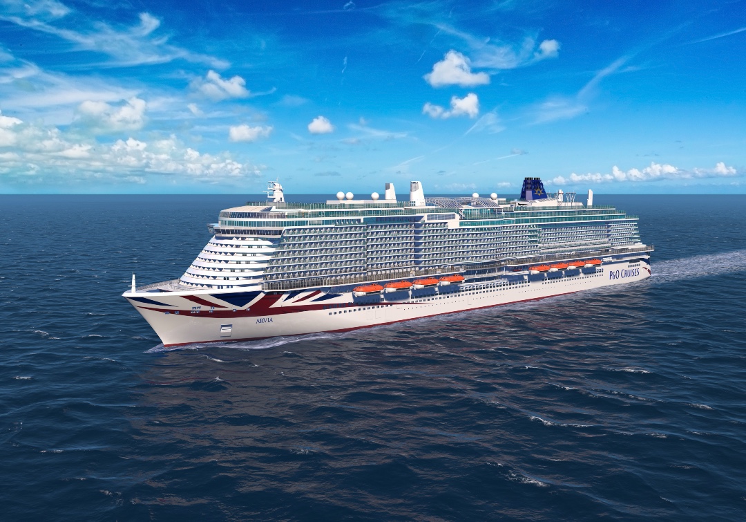 P&O Cruises new ship Arvia is a sunshine resort at sea!