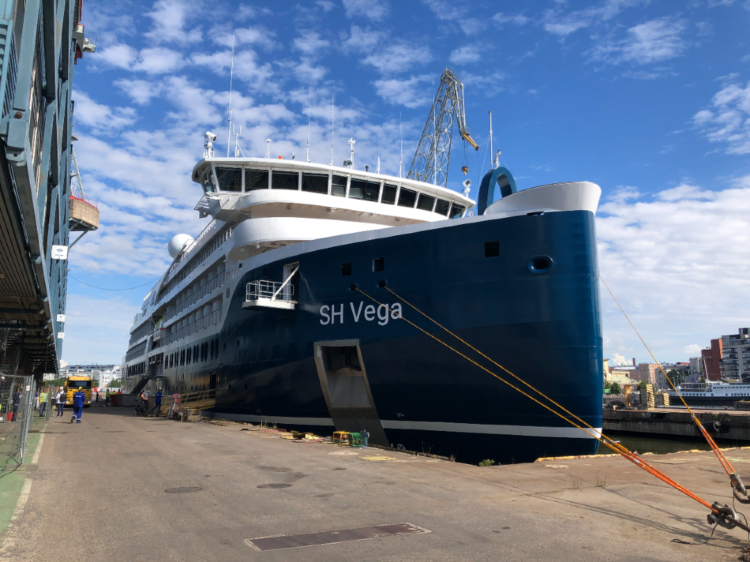 cruise ship docked